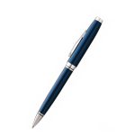 Cross Coventry Blue Lacquer with Polished Chrome Appointments Ballpoint Pen - Image 2