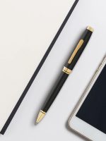 Cross Coventry Classic Black Lacquer with Gold Tone Appointments Ballpoint Pen - Image 5