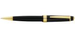 Cross Bailey Light™ Polished Black Resin and Gold Tone Ballpoint Pen - Image 3
