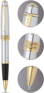 Cross Bailey™ Medalist® with 23KT Gold Plated Appointments Selectip Rollerball Pen - Image 3