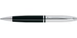 Cross Calais™ Chrome/Black Lacquer with Polished Chrome Appointments Ballpoint Pen - Image 3