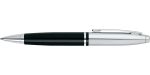 Cross Calais™ Chrome/Black Lacquer with Polished Chrome Appointments Ballpoint Pen - Image 4