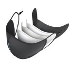 TALSI - XDDESIGN Protective Face Mask Set - Black (Anti-viral) - Image 2