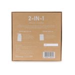 RUVO - CHANGE ZERO 2-in-1 Modular Hydration Gift Set - Black - Image 8