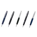 Cross Calais™ Chrome/Black Lacquer with Polished Chrome Appointments Ballpoint Pen - Image 7