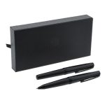 Santhome® Izola - Set of Elegance Ballpoint & Roller Pen - Black - Image 7