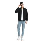 VARSITY - SANTHOME Men's Lightweight Reversible Bomber Jacket - Image 3