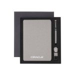 LENZEN - CHANGE ZERO Sustainable Gift Set with Refillable Notebook, Pen & USB Keychain - Grey - Image 9