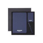 TESSIN - CHANGE ZERO Sustainable Gift Set with Refillable Notebook, Pen & Cardholder - Navy - Image 10