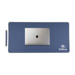 ZILE - CHANGE ZERO Recycled PU Desk Pad - Navy Blue - Image 6