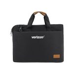 SLOTEN - Santhome® 15" Laptop Bag - Black/Tan - Image 9