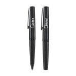 Santhome® Izola - Set of Elegance Ballpoint & Roller Pen - Black - Image 4