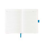 JURSI - Giftology A5 PU Notebook with Pen Loop - Ocean Blue - Image 4