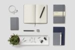 Moleskine Classic Hard Cover Large Ruled Notebook - Slate Grey - Image 6