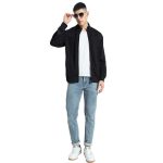 MARSHALL - Santhome Comfort Wind Jacket - Black - Image 3