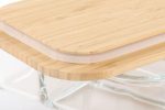 CORNETO - Hans Larsen Glass Lunch Box with Bamboo Cutlery - Image 3