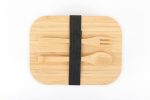 CORNETO - Hans Larsen Glass Lunch Box with Bamboo Cutlery - Image 5