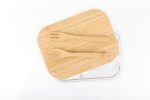 CORNETO - Hans Larsen Glass Lunch Box with Bamboo Cutlery - Image 6