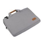 SLOTEN - Santhome® 15" Laptop Bag - Grey/Tan - Image 4