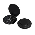 OSLO Mag - @memorii Recycled 15W Magnetic Wireless Charger Multicable Set - Black - Image 6