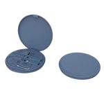 OSLO Mag - @memorii Recycled 15W Magnetic Wireless Charger Multicable Set - Blue - Image 6