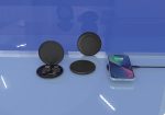 OSLO Mag - @memorii Recycled 15W Magnetic Wireless Charger Multicable Set - Black - Image 7