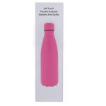 GRODNO - Soft Touch Insulated Water Bottle - Pink - Image 2