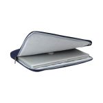 SALCEA - Santhome® 15" Laptop Sleeve - Navy Blue/Tan - Image 7