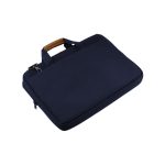 SLOTEN - Santhome® 15" Laptop Bag - Navy Blue/Tan - Image 6