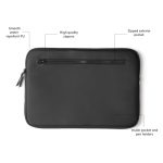 VINGA Baltimore Laptop Case 15" - Black - Image 5