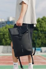 XDDESIGN Urban Water Resistant Flap-top Backpack - Black - Image 19
