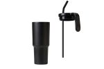 FORZA 360 - Hans Larsen Recycled Stainless Steel/PP Tumbler with 360 Branding - Black - Image 6
