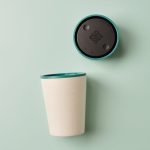 Circular Cup 8oz Chalk & Aquamarine Green - Image 5