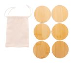 BAMBI SET - eco-neutral Set of 6 Bamboo Coasters - Image 2