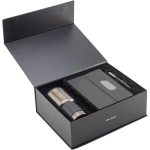 GIESSEN - Hans Larsen Gift Set of Tumbler, Notebook and Pen - Black - Image 7