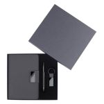 REGENT - Giftology Set of Notebook, Keychain and Pen - Black - Image 6