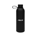 CADIZ - Giftology Double Wall Stainless Steel Bottle 500ml - Black - Image 3