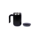CAFFE - Hans Larsen Auto-Stirring Coffee Mug - Black - Image 3