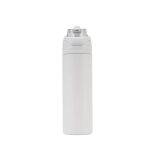 AERO SIP - Hans Larsen Recycled Stainless Steel Bottle with Dual Sip Lid - White - Image 2
