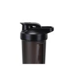 FINIQ - Giftology Protein Shaker Water Bottle with Cup - Black - Image 3