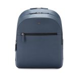 Cross Luxury Leather Backpack - Navy Blue - Image 2