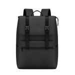 LEON - Giftology 17" Rolltop Backpack - Black - Image 2