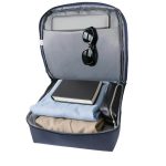 DURHAM - Santhome 15.6" Laptop Backpack - Navy Blue - Image 3