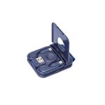 TURIN - @memorii Foldable Wireless Charger and Multicable Set - Navy Blue - Image 2