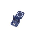 TURIN - @memorii Foldable Wireless Charger and Multicable Set - Navy Blue - Image 3