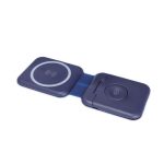 TURIN - @memorii Foldable Wireless Charger and Multicable Set - Navy Blue - Image 8