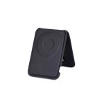 MAG3 - Giftology 3-in-1 Magnetic Wireless Charger Card Holder - Black - Image 8