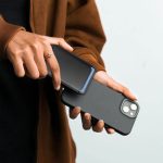 MAG3 - Giftology 3-in-1 Magnetic Wireless Charger Card Holder - Black - Image 11