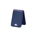 MAG3 - Giftology 3-in-1 Magnetic Wireless Charger Card Holder - Navy - Image 3