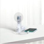 ZEPHYR - @memorii 4-in-1 Fan Powerbank, Safety Alarm & Torch - White - Image 2